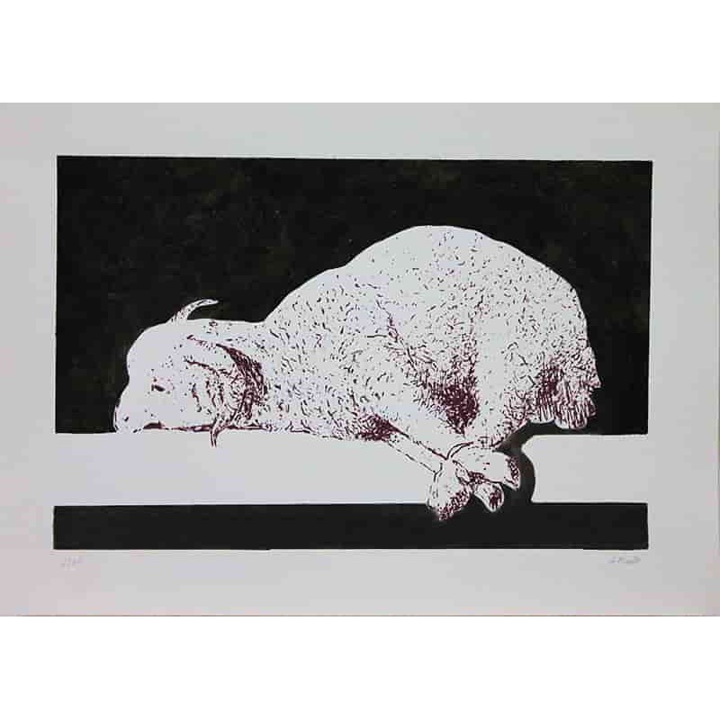 Agnus Dei, según Zurbarán